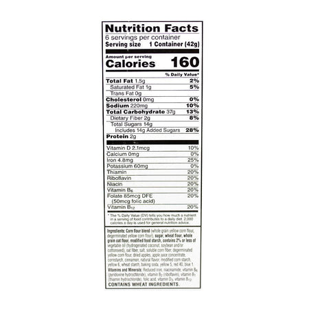 Apple Jacks Cereal in a Cup - 1.5 oz. - All Travel Sizes