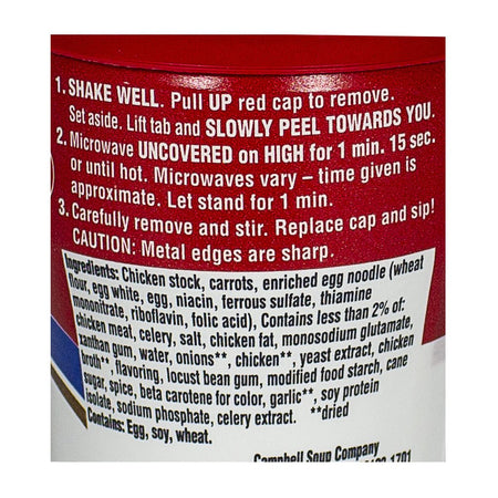 Campbell's Chicken Noodle Soup at Hand - 10.75 oz. - All Travel Sizes