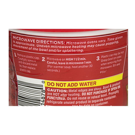 Campbell's Chunky Beef Soup Bowl - 15.25 oz. - All Travel Sizes