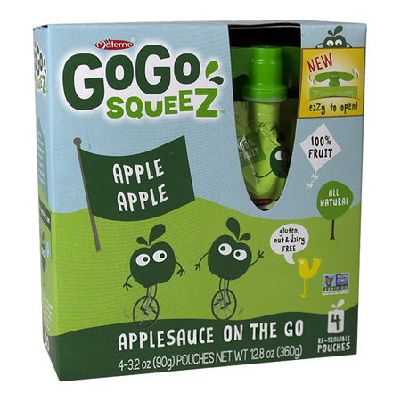 GoGo Squeez Applesauce On the Go - 3.2 oz. - All Travel Sizes
