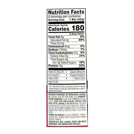 Kellogg's Special K Strawberry Protein Meal Bars - 1.59 oz. - All Travel Sizes