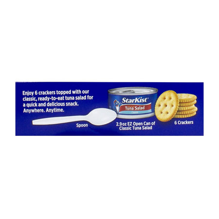 StarKist Tuna Deli Style Salad Kit - 3.6 oz. plus Crackers - All Travel Sizes