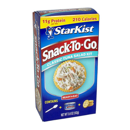 StarKist Tuna Deli Style Salad Kit - 3.6 oz. plus Crackers - All Travel Sizes