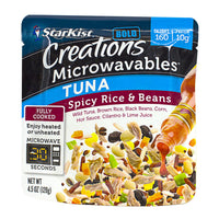 StarKist Creations Microwaveables Tuna Spicy Rice & Beans – 4.5 oz.