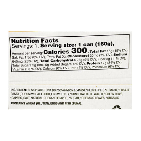 zzDISCONTINUED - Wild Planet Ready To Eat Wild Tuna Pasta Salad - 5.6 oz. - All Travel Sizes