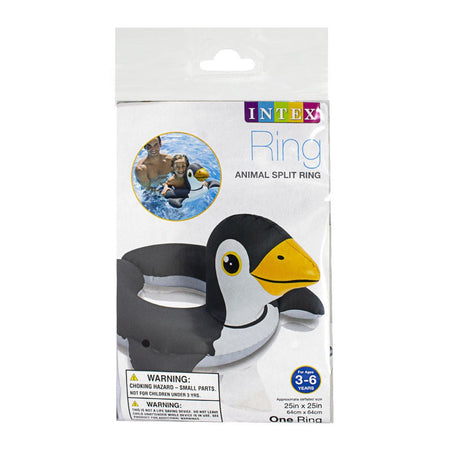 UNAVAILABLE - Intex Assorted Swim Ring with Large Animal Head - Ages 3 to 6 - All Travel Sizes