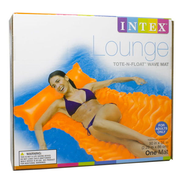 Intex Tote-N-Float Lounge Mat - 90 in. x 34 in.