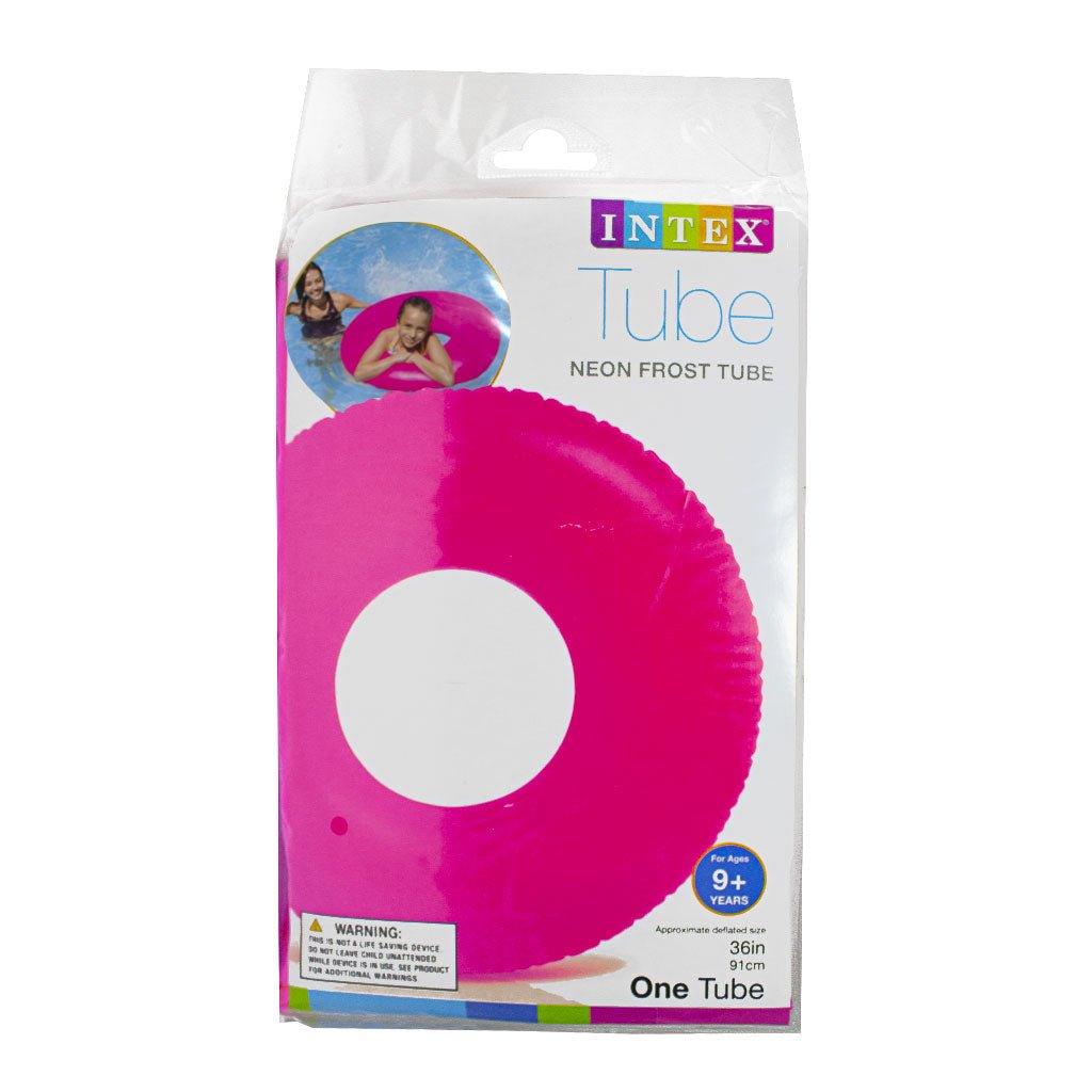 All Travel Sizes: Wholesale Intex Neon Frost Tube 36 in