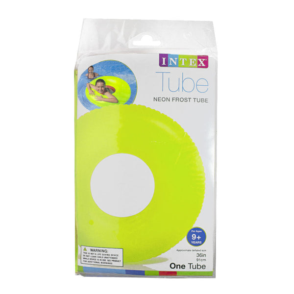 All Travel Sizes: Wholesale Intex Neon Frost Tube 36 in