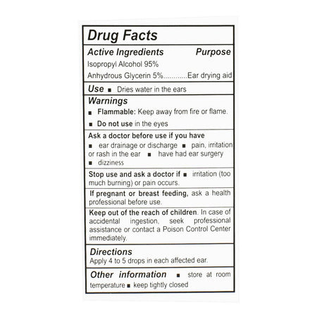 Mack's Dry - n - Clear Ear Drying Drops - 1 oz. - All Travel Sizes