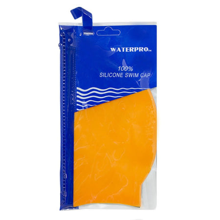 Waterpro Silicone Swim Cap - Assorted Colors - All Travel Sizes