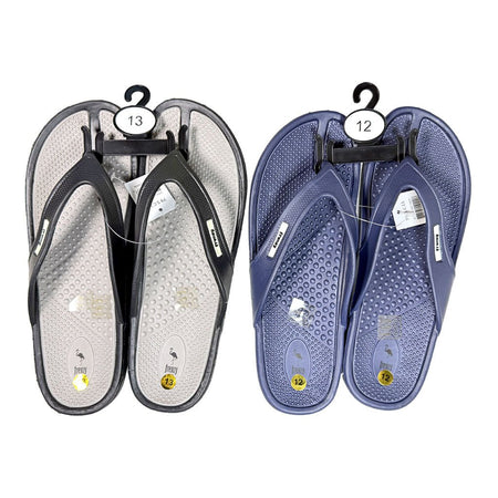 Men's V Heavy Duty Strap Flip Flops - Assorted Sizes & Colors - All Travel Sizes