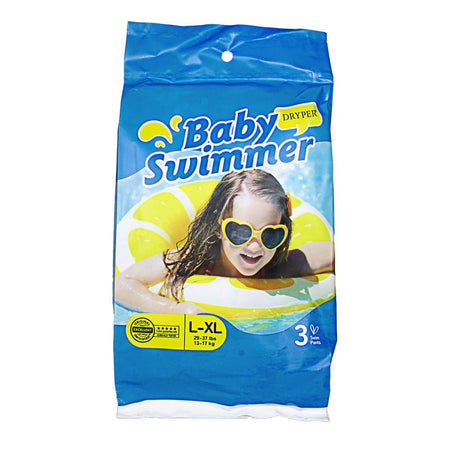 Baby Swimmer Swim Pants L -XL - 3ct. - All Travel Sizes
