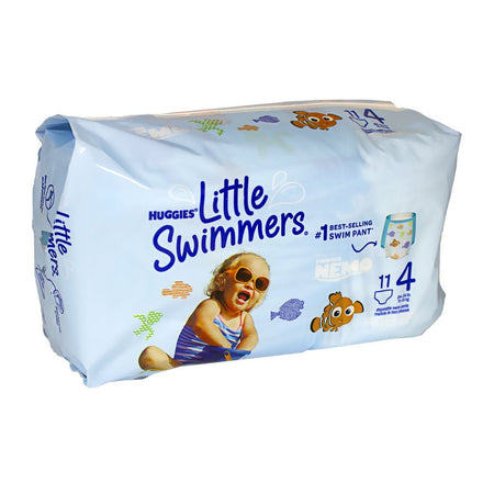 Huggies Little Swimmers Swim Pants Medium - Pack of 11 - All Travel Sizes