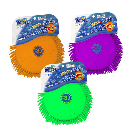 Aqua World Water Flying Fun Disc - All Travel Sizes