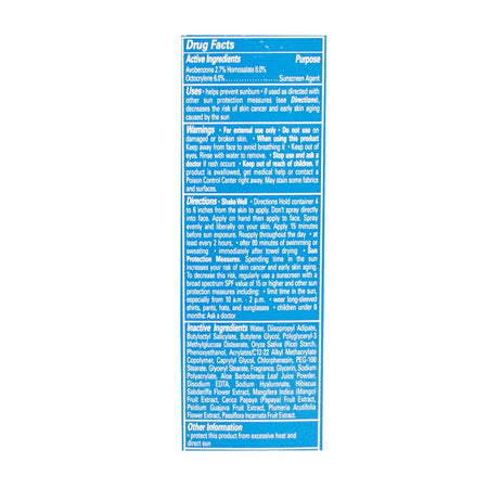 Hawaiian Tropic Weightless Hydration Face Water Sunscreen Mist - SPF 30 - 2.1 oz. - All Travel Sizes