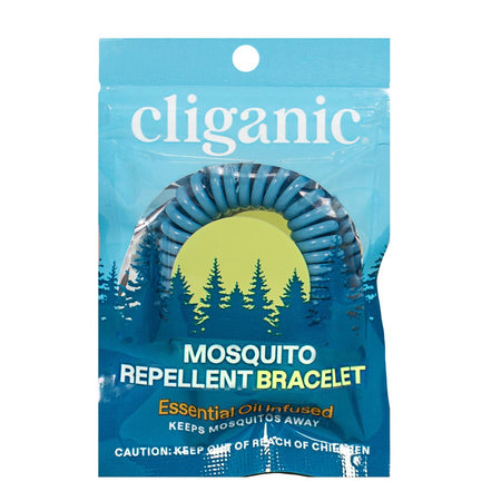 Cliganic Mosquito Repellent Bracelet - Pack of 1 - All Travel Sizes