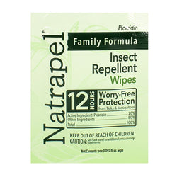 Natrapel 12 Hour Insect Repellent - One Individually Wrapped Wipe