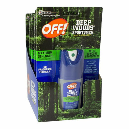 Off Deep Woods Sportsman Insect Repellent - 1 oz. Pump - All Travel Sizes