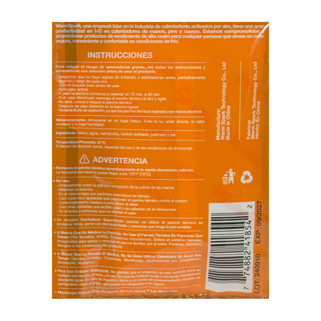 WarmSpark Hand Warmers - 1 Pair - All Travel Sizes