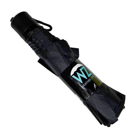 Weather Zone Umbrella Black - "38 - All Travel Sizes