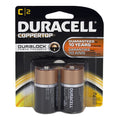 Duracell Coppertop C Batteries - Card of 2 - All Travel Sizes