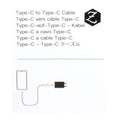 Z Fast Charge Data Cable USC C to C - 3 ft. - All Travel Sizes