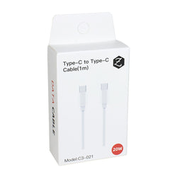 Z Fast Charge Data Cable USC C to C - 3 ft.