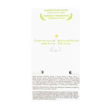 Hottips Charger & Sync MFI Lightning Cable - 6 feet