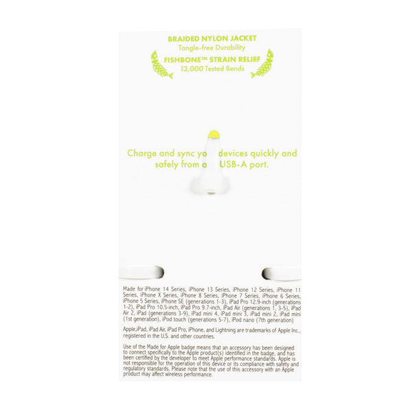 Hottips Charger & Sync MFI Lightning Cable - 6 feet