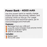 DBM - Wiresage Power Bank with 3-in-1 Charging Cable