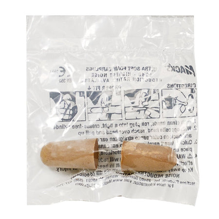 Mack's Ultra Soft Foam Earplugs - 1 Pair - All Travel Sizes
