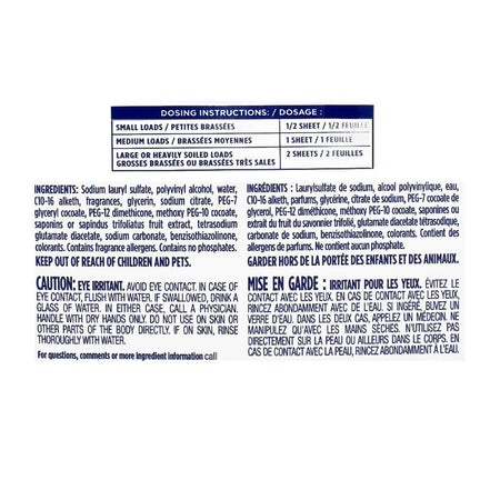 Arm & Hammer Power Sheets Fresh Linen Laundry Detergent - 2 ct. - All Travel Sizes
