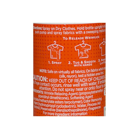 Bounce Rapid Touch - Up Wrinkle Release Spray – 3 oz. - All Travel Sizes