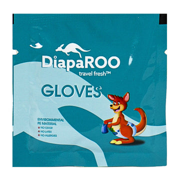 DiapaRoo PE Disposable Latex Gloves - Pack of 1