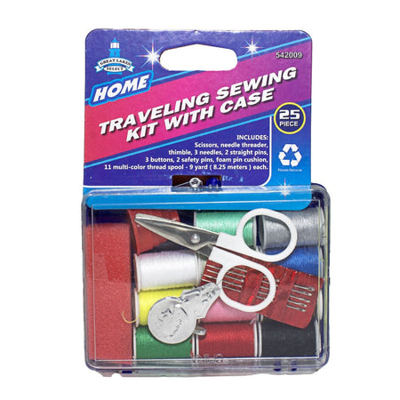 Travel Sewing Kit with Case - All Travel Sizes