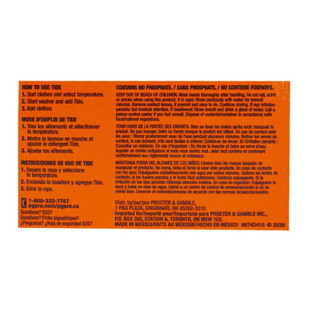 Tide Laundry Detergent Powder - 1.4 oz. - All Travel Sizes