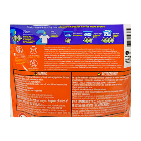 Tide Pods Spring Meadow - Pack of 8 - All Travel Sizes