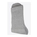 Unisex Gray Crew Sport Socks - 82440 - 1 pair (individually bagged and hangable) 82440 - 00 is a bulk pack of 12 (not individually wrapped) - All Travel Sizes