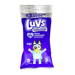 Luvs Platinum Diapers Size 3 - 3ct