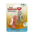 First Essentials by NUK Comfort Fit Pacifier Size 2 - Pack of 2 - All Travel Sizes
