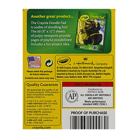 Crayola Crayons - Box of 8 - All Travel Sizes