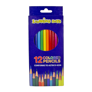 zzDISCONTINUED - Colored Pencils-Box of 12 Pencils