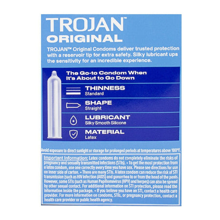 Wholesale Trojan Enz Lubricated Condoms Box - Box of 3 All Travel Sizes Wholesale Trojan Enz Lubricated Condoms Box - Box of 3 All Travel Sizes