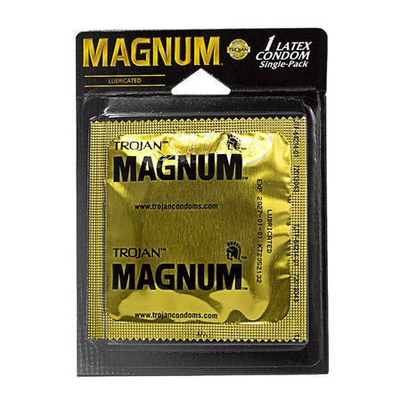 Trojan Magnum Condom - Card of 1 - All Travel Sizes