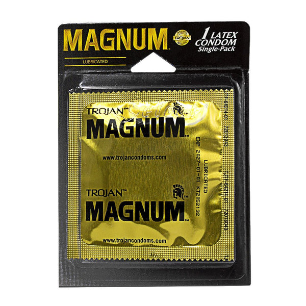 Wholesale Trojan Magnum Condom - Card of 1 All Travel Sizes Wholesale Trojan Magnum Condom - Card of 1 All Travel Sizes