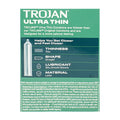 Trojan Ultra Thin Premium Lubricant - Box of 3 - All Travel Sizes