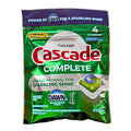 Cascade Complete Dishwasher Detergent, 4 Count - All Travel Sizes