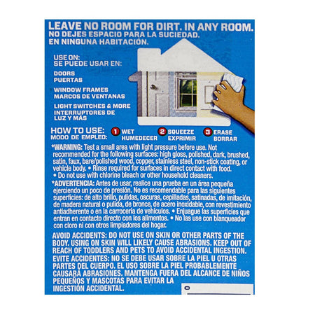 Mr. Clean Original Magic Eraser - Box of 1 Pad - All Travel Sizes