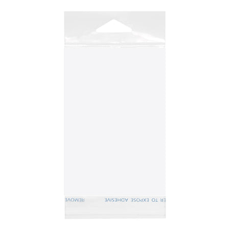 Polypropylene Small Header Bag - 3 in. x 4 in. - All Travel Sizes